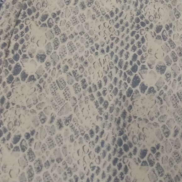 Adriano Goldschmied  The Vera mini skirt in silk python flesh sand  size 26R NWT - Picture 5 of 6